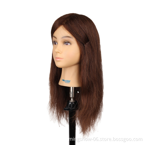 Training Head 100% Human Hairdressing indian human hair wholesale top quality famela  mannequin head hair wigs